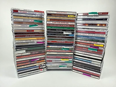 Lot of 50+ CHRISTMAS HOLIDAY CDs Pop Rock Jazz Classical Country Kids  - Image 1 of 4