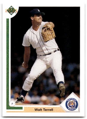 1991 Upper Deck #320 Walt Terrell - Image 1 of 2