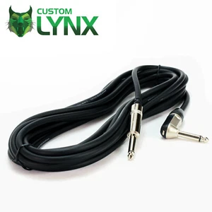 3m Rean Neutrik Angled Guitar Lead. Mono Jack Cable. Right Angled To Straight   - Picture 1 of 6