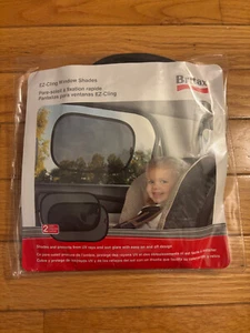 Britax EZ-Cling Stick On Window Cling Shades - 2 Pack - Picture 1 of 2