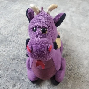 Webkinz Ganz Purple Emperor Dragon Stuffed Plush Animal Toy No Code - Picture 1 of 6
