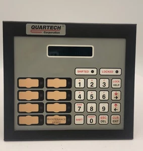 QUARTECH CORPORATION OPERATOR INTERFACE 9900-DC-AB-1-0, 64K STD. RAM - Picture 1 of 8