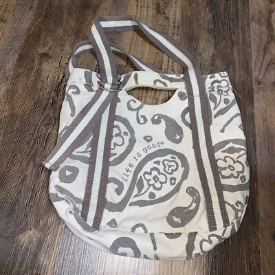 Life Is Good Tote Bag Beige/brown - Image 1 of 4