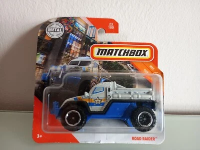 MATCHBOX ROAD RAIDER 67/120 MBX HEROIC RESCUE MILITARE - Immagine 1 di 2