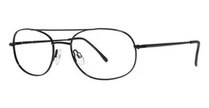 MODERN OPTICAL JOSEPH MEN'S METAL EYEGLASSES 58-19-150 BLACK WITH SOFT CASE - Picture 1 of 1
