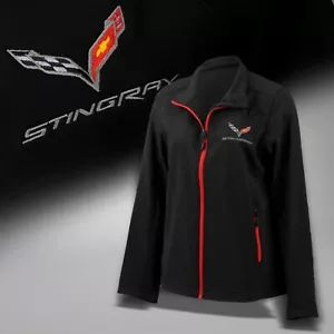 Chaqueta softshell de 3 capas para mujer Corvette C7 con logotipo y escritura Stingray 637701 - Imagen 1 de 7