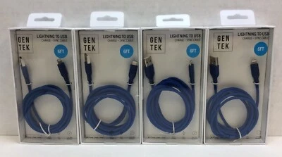 Cargador de Pared Inalámbrico Gear USB-C, Para Usar Con Cables USB-C, Paquete de 4, Azul Foto 1 de 3