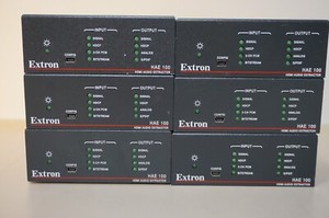Lot of SIX, EXTRON HAE 100 HDMI Audio Extractors