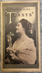 Advertising Brochure National Toasts International Tailoring Company New York - Picture 1 of 5