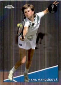 2021 Topps Chrome Tennis HANA MANDLIKOVA #41