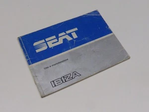 LIBRETTO USO E MANUTENZIONE SEAT IBIZA - Foto 1 di 2