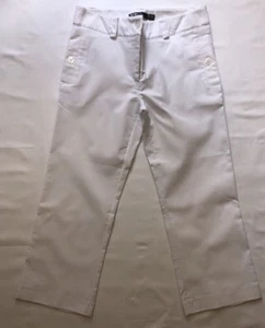 Perfect Women’s Lija White Golf Capri Pants Sz 8 - Picture 1 of 7