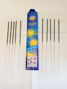 CANDELE CANDELINE ELETTRICHE 25 cm STELLINE SCINTILLANTI 10 50 100 PEZZI - Foto 1 di 1