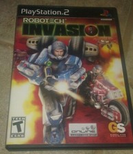 Robotech: Invasion (Sony PlayStation 2, 2004) Compete With Manual CIB PS2