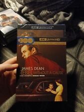 REBEL WITHOUT A CAUSE 4K ULTRA HD + BLU RAY NO DIGITAL W/ RARE SLIPCOVER 