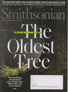 Smithsonian January February 2022 Finding The Oldest Tree, Migrating Birds, Medi - Picture 1 of 1