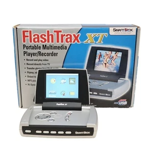SmartDisk FlashTrax XT Silver ( 40 GB ) Digital Media Player Compact Flash - Picture 1 of 11