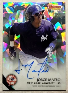 2015 Bowman Best Jorge Mateo #/50 Atomic Refractor Auto Autogramm Rookie RC SP  - Bild 1 von 12