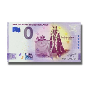 Billete euro recuerdo monarcas PEAS 2020-7 Países Bajos - Imagen 1 de 1