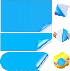 Selbstklebend Unterwasser Reparatur Pool Flicken,24 Stück,PVC Pool Reparaturset, - Bild 1 von 7