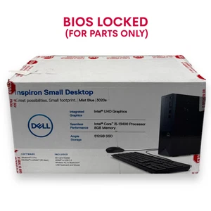Dell Inspiron 3020 S Computer i5-13400 (BIOS GESPERRT) 8GB 512GB SSD Win 11 Pro - Bild 1 von 10