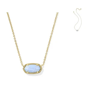 Collana con ciondolo Elisa leggera - elegante gioiello placcato oro 14k - Foto 1 di 3
