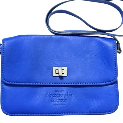 Cartera Bandolera Abercombie & Fitch Azul Real Declaración Foto 1 de 4