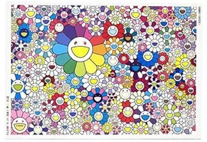Takashi Murakami tonari no zingaro 1000pcs FLOWER JIGSAW PUZZLE Kaikai Kiki - Picture 1 of 1