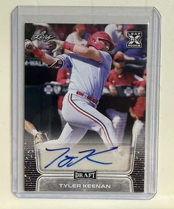 2020 Leaf Draft Autographs BA-TK1 Tyler Keenan Seattle Mariners - Picture 1 of 2