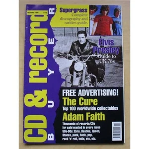 ELVIS PRESLEY CD & RECORD BUYER MAGAZINE NOVEMBER 1995 ELVIS PRESLEY COVER WITHG - Picture 1 of 2