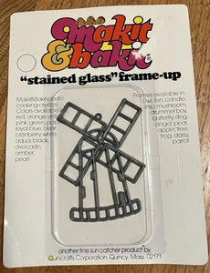 Molino de viento vintage Makit & Bakit vitral protector solar nuevo de stock - Imagen 1 de 2