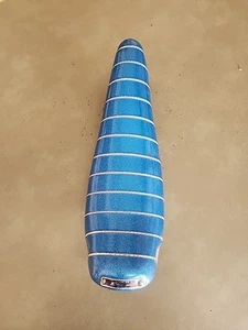 1968 SCHWINN STINGRAY FASTBACK ETC BLUE GLITTER BANANA SEAT + REFLECTOR TAB L$$K - Picture 1 of 24