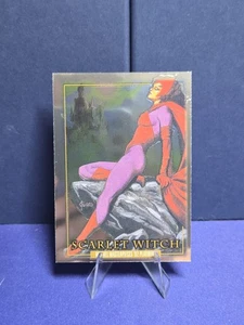 Scarlet Witch - 2024 Upper Deck Marvel Masterpieces '92 #47 Platinum 🔥💎 - Picture 1 of 5