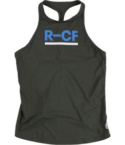 Reebok Womens R-CF Racerback Tank Top, Green, Small - Picture 1 of 2