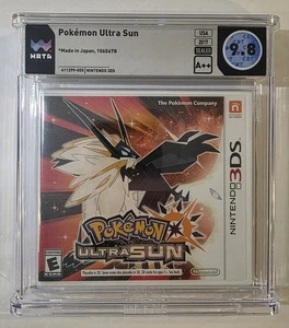 3DS Pokemon Ultra Sun WATA 9.8 A++ Precintado Nintendo 2017 - Imagen 1 de 2