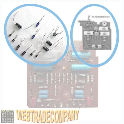 Für Entzerrer Vorverstärker PE Telefunken TV212 Elkoset+4 Transist. GR, Lageplan - Bild 1 von 4