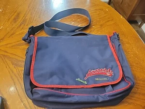 Aeropostale Messenger Bag Crossbody Laptop Briefcase Navy Blue - Picture 1 of 5