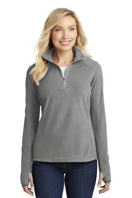 Port Authority Womens Microfleece 1/2-Zip Pullover L224 - Image 1 of 3