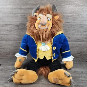 "Juguete de peluche suave de bestia grande de 20"" pie estampado de la tienda Disney Bella y la Bestia" - Imagen 1 de 18