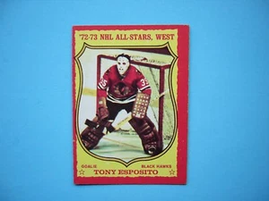 1973/74 O-PEE-CHEE NHL HOCKEY CARD #190 TONY ESPOSITO EX/NM SHARP!! 73/74 OPC - Picture 1 of 2