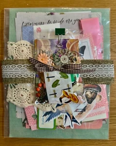 100+ Pc. Lot Junk Journal Scrapbook Ephemera Embellishments Butterflies Nature - Picture 1 of 6