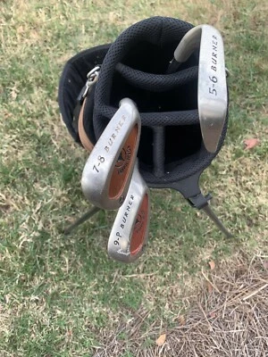 3 TAYLOR MADE Burner Youth Irons 5-6 / 7-8 / 9-P  Bubble  K-40 Graphic Shafts RH - Image 1 of 4