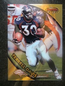 1997-98 BOWMAN'S BEST JUMBO #15 TERRELL DAVIS