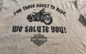 Harley-Davidson Barbados West Indies Large For Those About To Ride 2011 - Picture 1 of 4