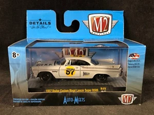 M2 Machines Auto-Meets White 1957 Dodge Custom Royal Lancer Super D500 32600 NIB - Picture 1 of 6