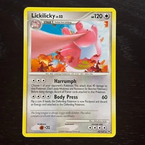 Lickilicky 33/127 Pokemon Platinum Regular Rare Card LP/MP - Picture 1 of 2