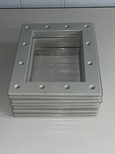 7 Swimline Skimmer Faceplate Kit in Gray Measuring 10 5/8" X 8 1/2" - Picture 1 of 7