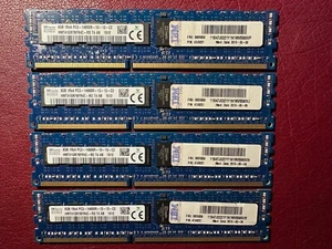 IBM 32GB Kit (4x P/N 47J0221) 1RX4 PC3-14900R DDR3 ECC RDIMM (ThinkStation) - Bild 1 von 3
