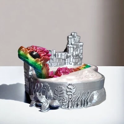 3d print, LochNess Monster, Water Feature, child toy, mythical creature, Gift - Image 1 of 4