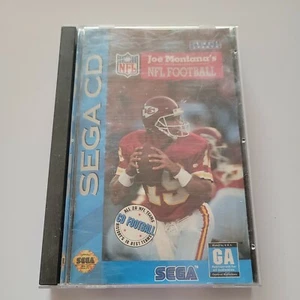 Joe Montana's NFL Football (Sega CD, 1993) Sports Game CD Free Shipping - Picture 1 of 4